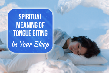 biting tongue in sleep spiritual meaning